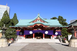 日枝神社で初詣！